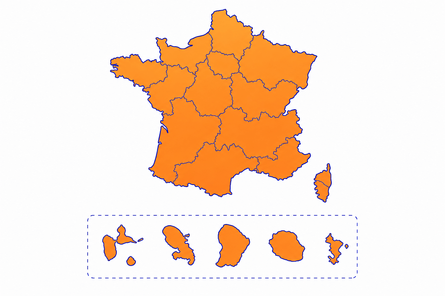 Carte complete Carte-réseau IPRP
